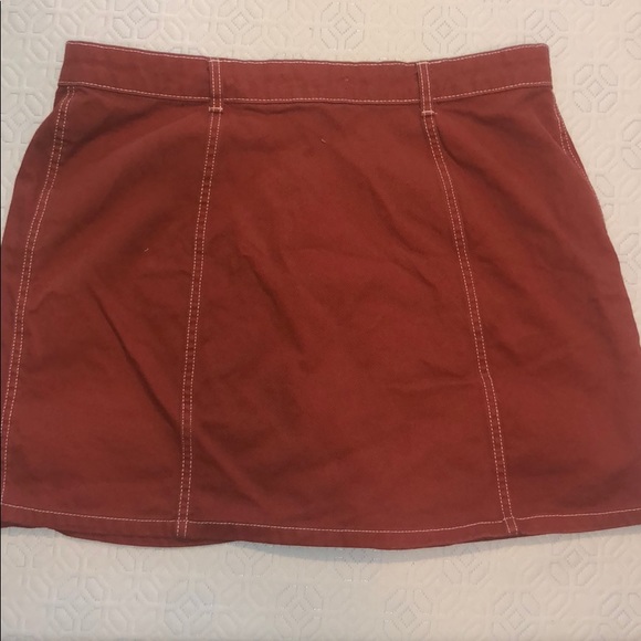 Fall Denim Skirt - Picture 2 of 2